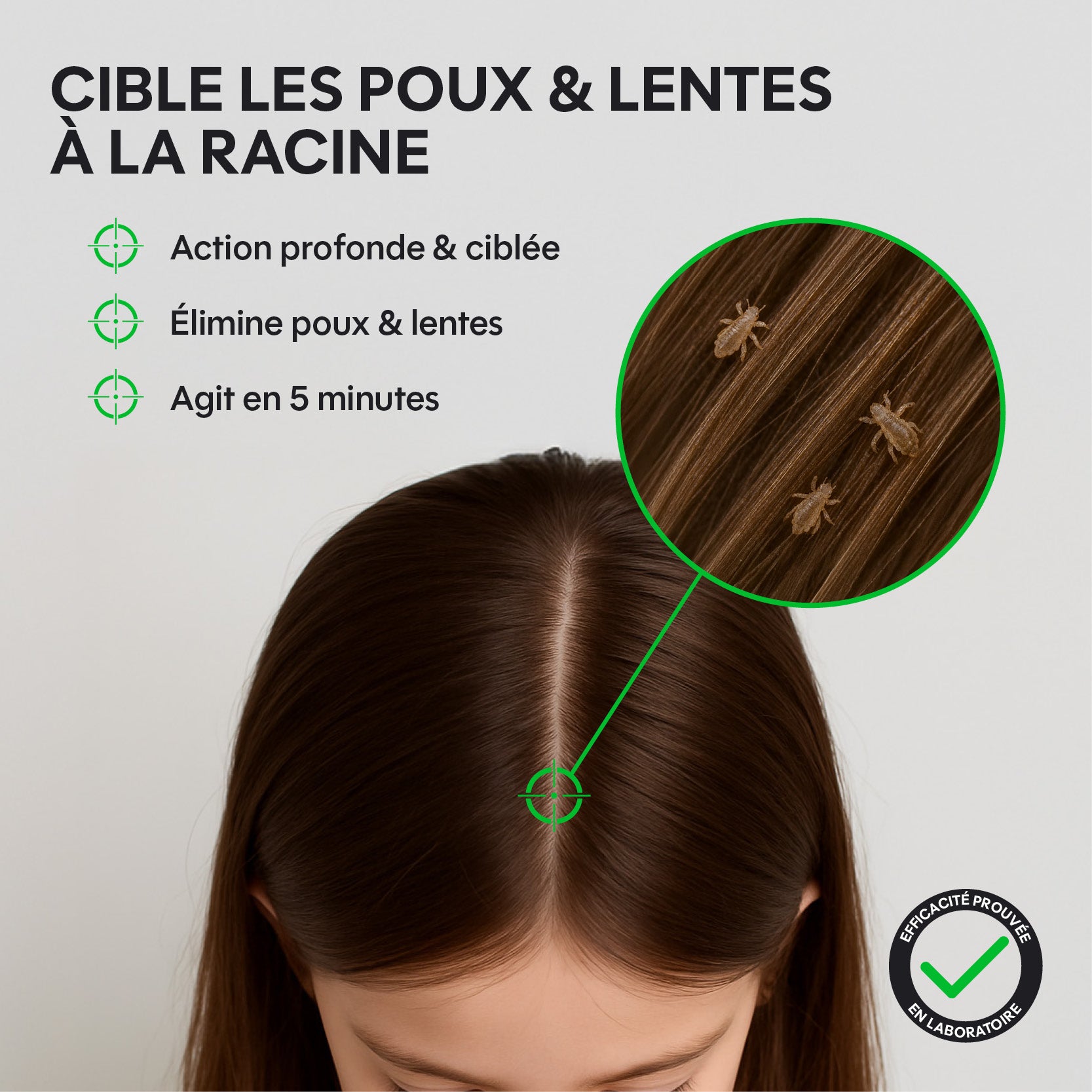 Solution One Shot - Anti poux & lentes