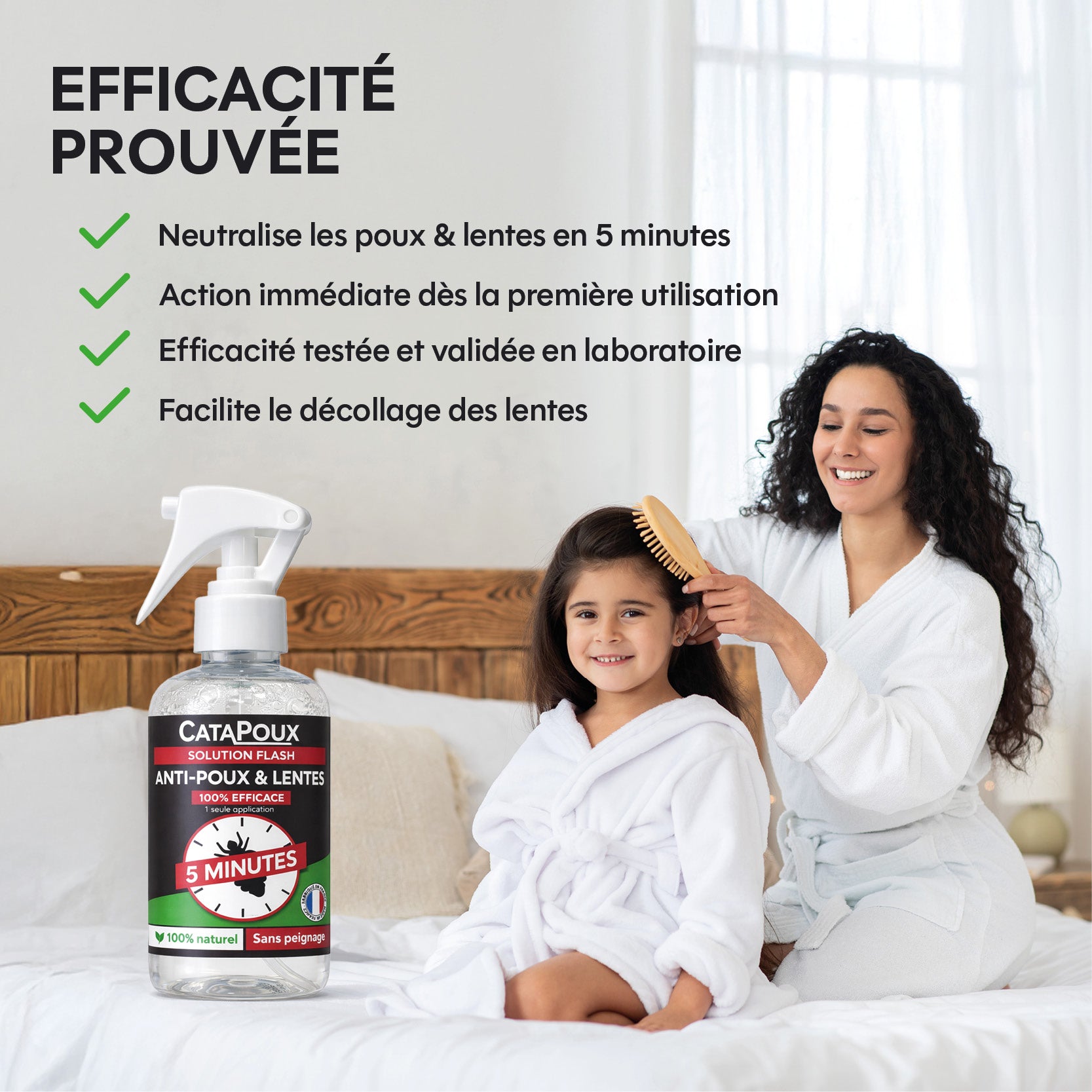 Solution One Shot - Anti poux & lentes