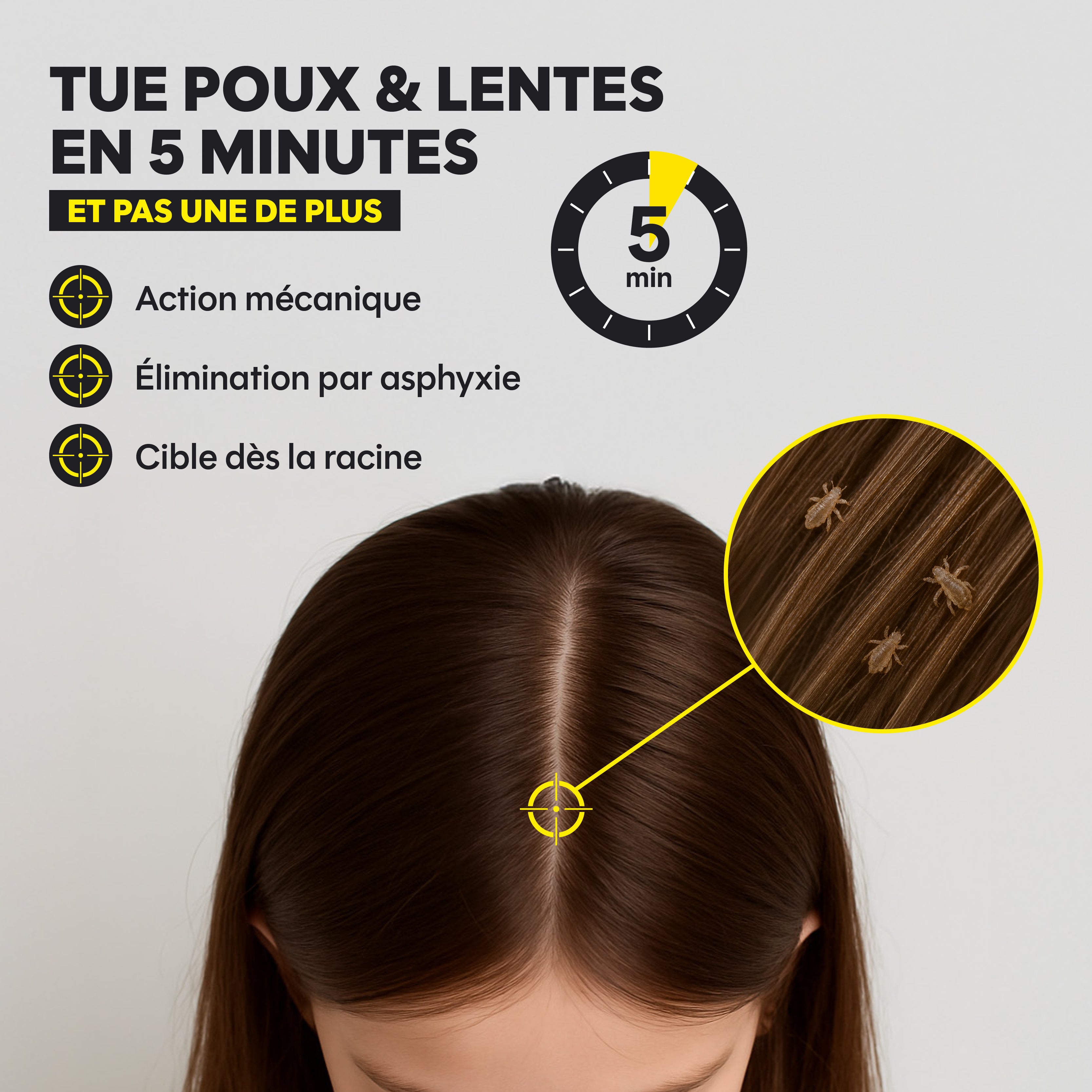 Solution One Shot - Anti poux & lentes